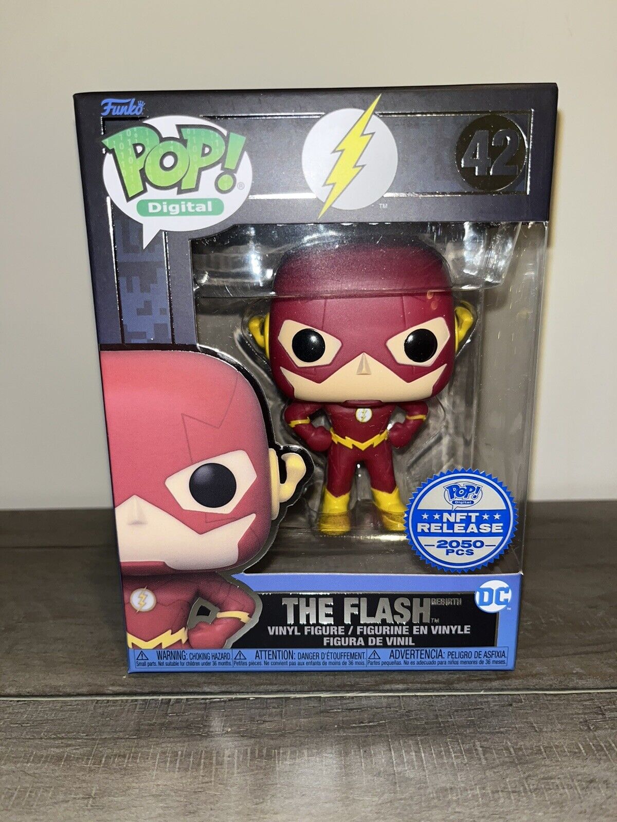 Funko POP Digital DC 'The Flash: Reborn' #42 - 2050 pcs/Rare