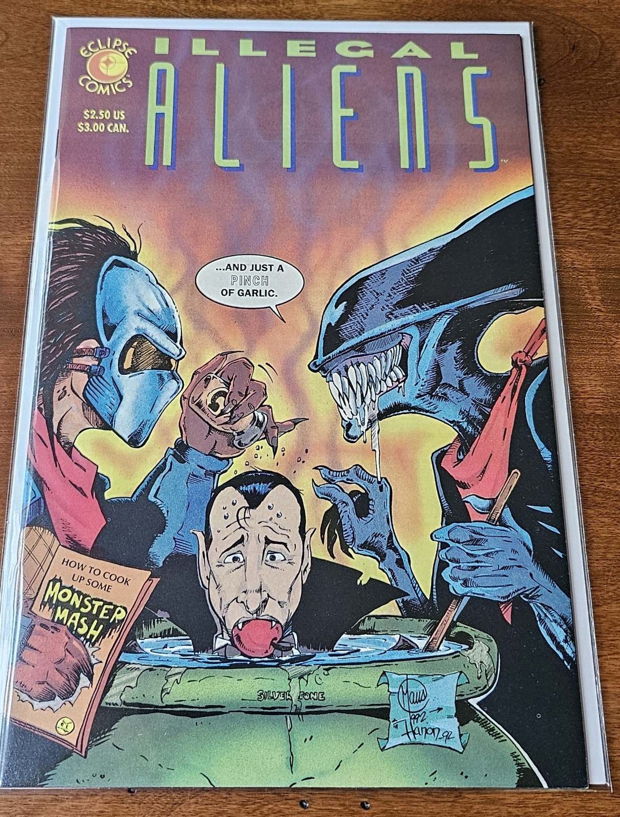 Illegal Aliens - Eclipse Comics One-Shot NM+ 1992