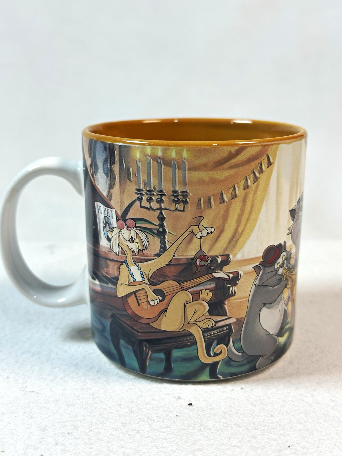 Vintage Y2K Disney The Aristocats Coffee Mug Cup Disney 