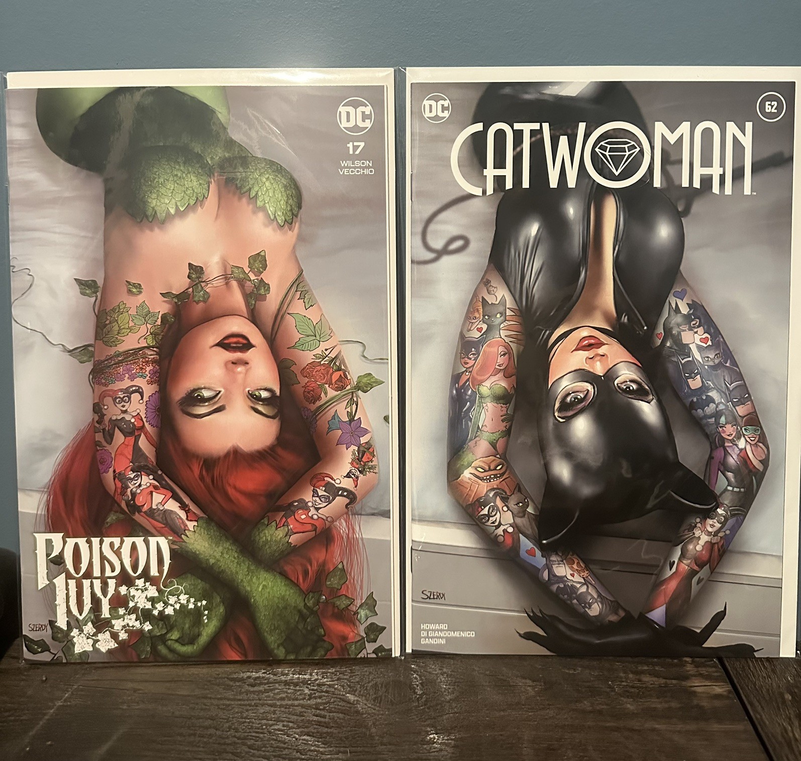 Catwoman #62 & Poison Ivy #17 The Syndicate Variant Set by 616 Comics