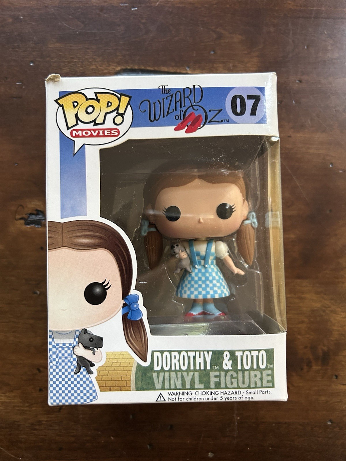 Funko Pop Rare Original 2012 - 07 DOROTHY & TOTO The Wizard of Oz