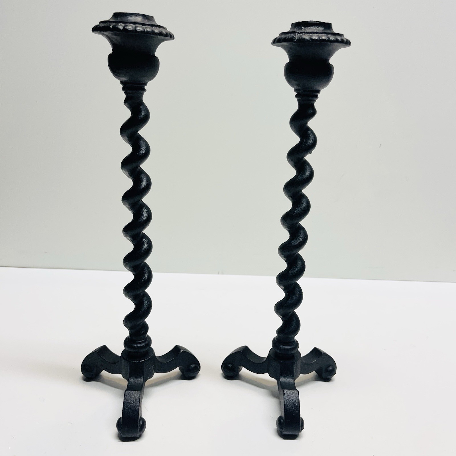 Vintage Virginia Metalcrafters Candle Sticks Holders 12\