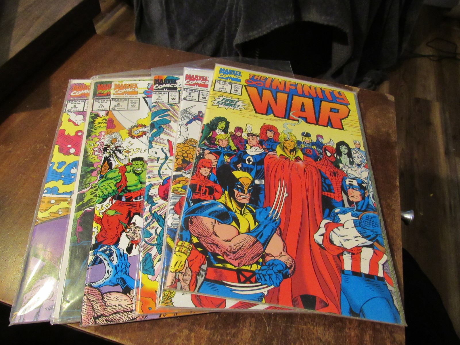 Infinity War #1 2 3 4 5 6 Comic Book Set 1-6 Complete Mini Series Infinity War #1 2 3 4 5 6 Comic Book Set 1-6 Complete Mini Series