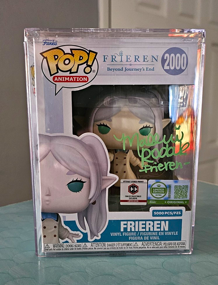 Funko Pop Animation Frieren #2000 Vinyl Figure Limited Edition Signed