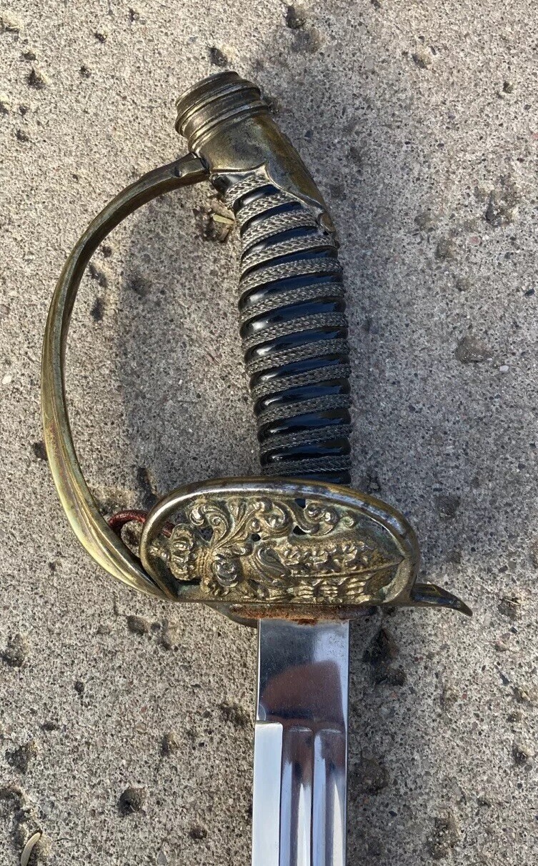 Rare C. M.1899, WWI era Wurttemberg State, officers Sword and scabbard, Ex. Cond Rare C. M.1899, WWI era Wurttemberg State, officers Sword and scabbard, Ex. Cond