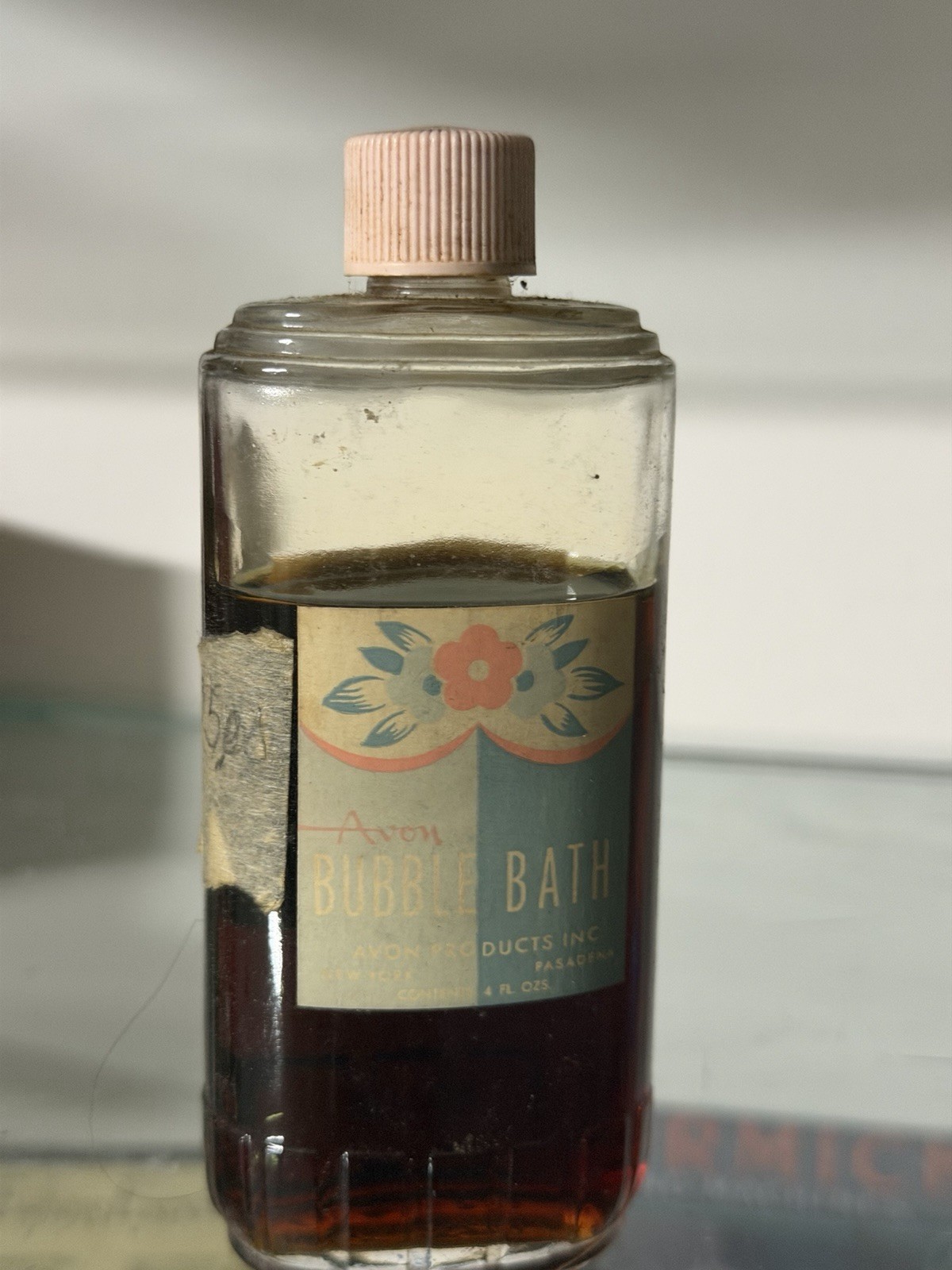 vintage avon Bubble Bath bottles