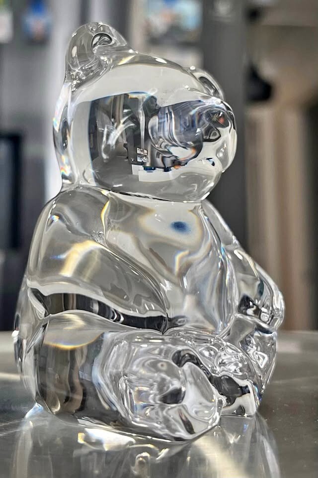 PRINCESS HOUSE BEAR FIGURINE Paper Weight-West Germany 1990s