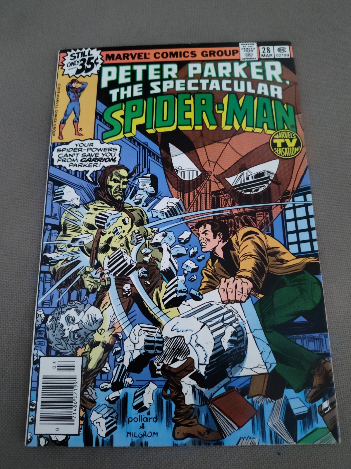Spectacular Spider-man #28 Bronze age Frank Miller VF 