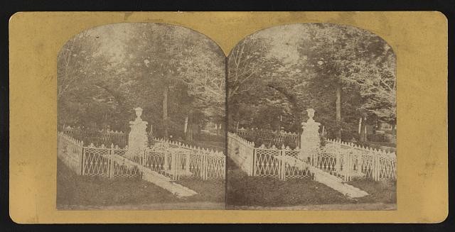 Photo:Green-Wood Cemetery Gravesite Brooklyn NY ca 1865