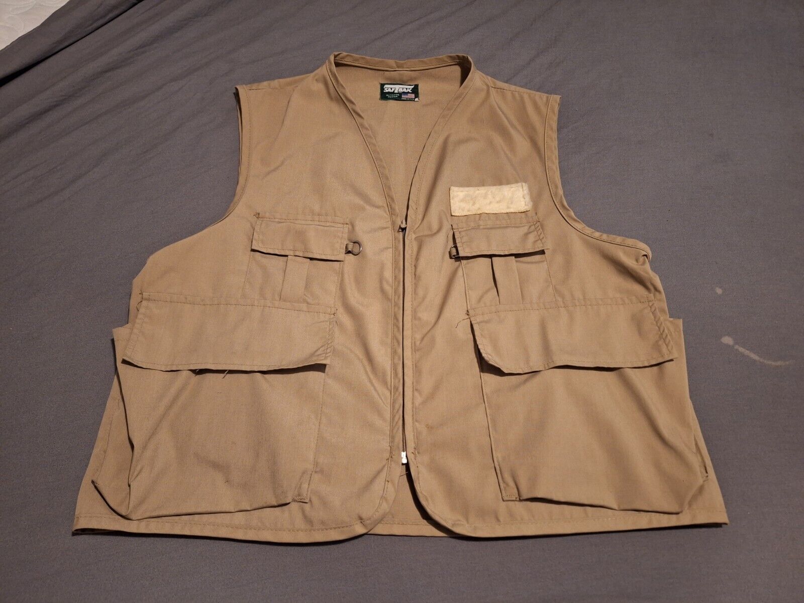 Saftbank Khaki Tactical Vest Used