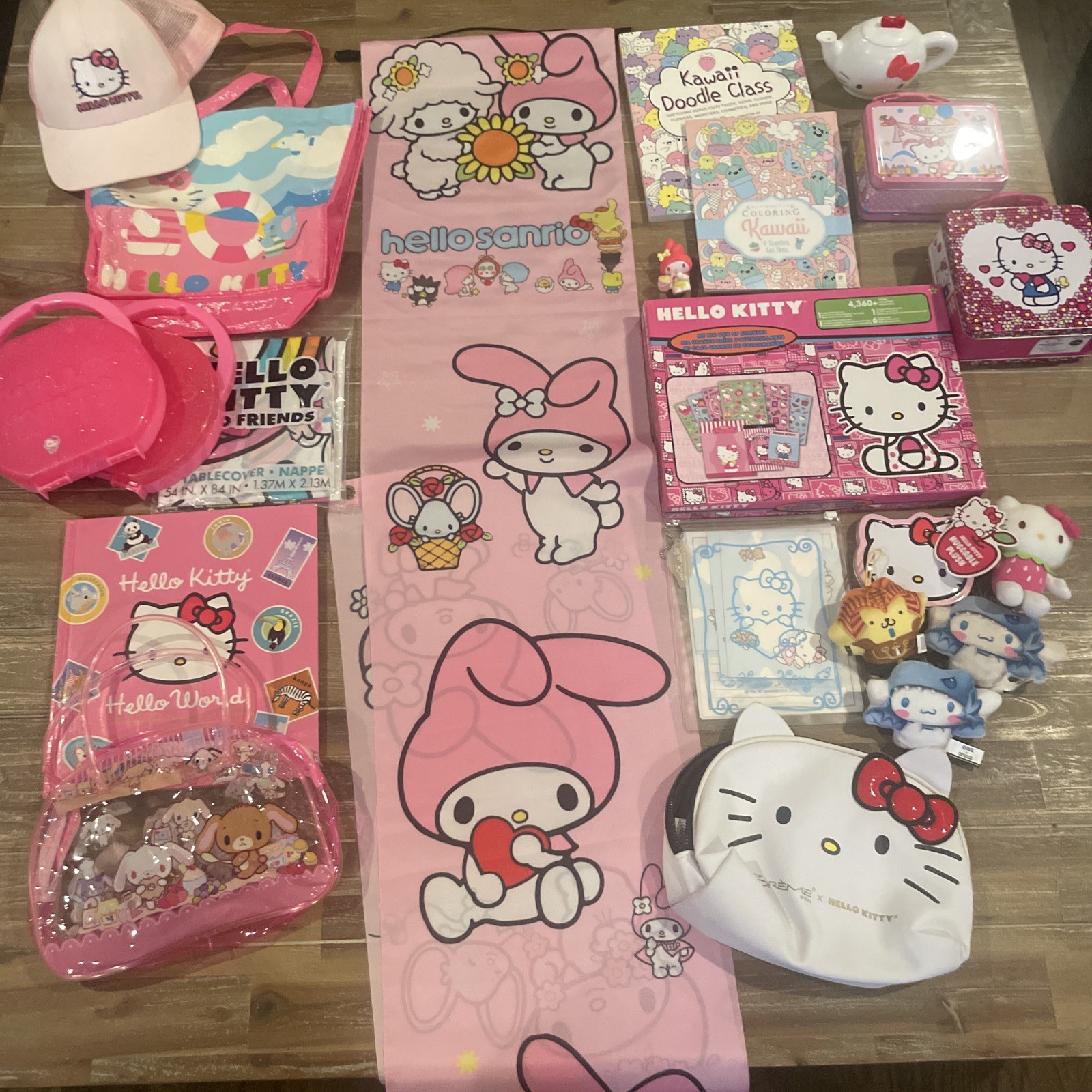 HUGE Hello Kitty Lot Fun Misc Kawaii Sanrio Theme