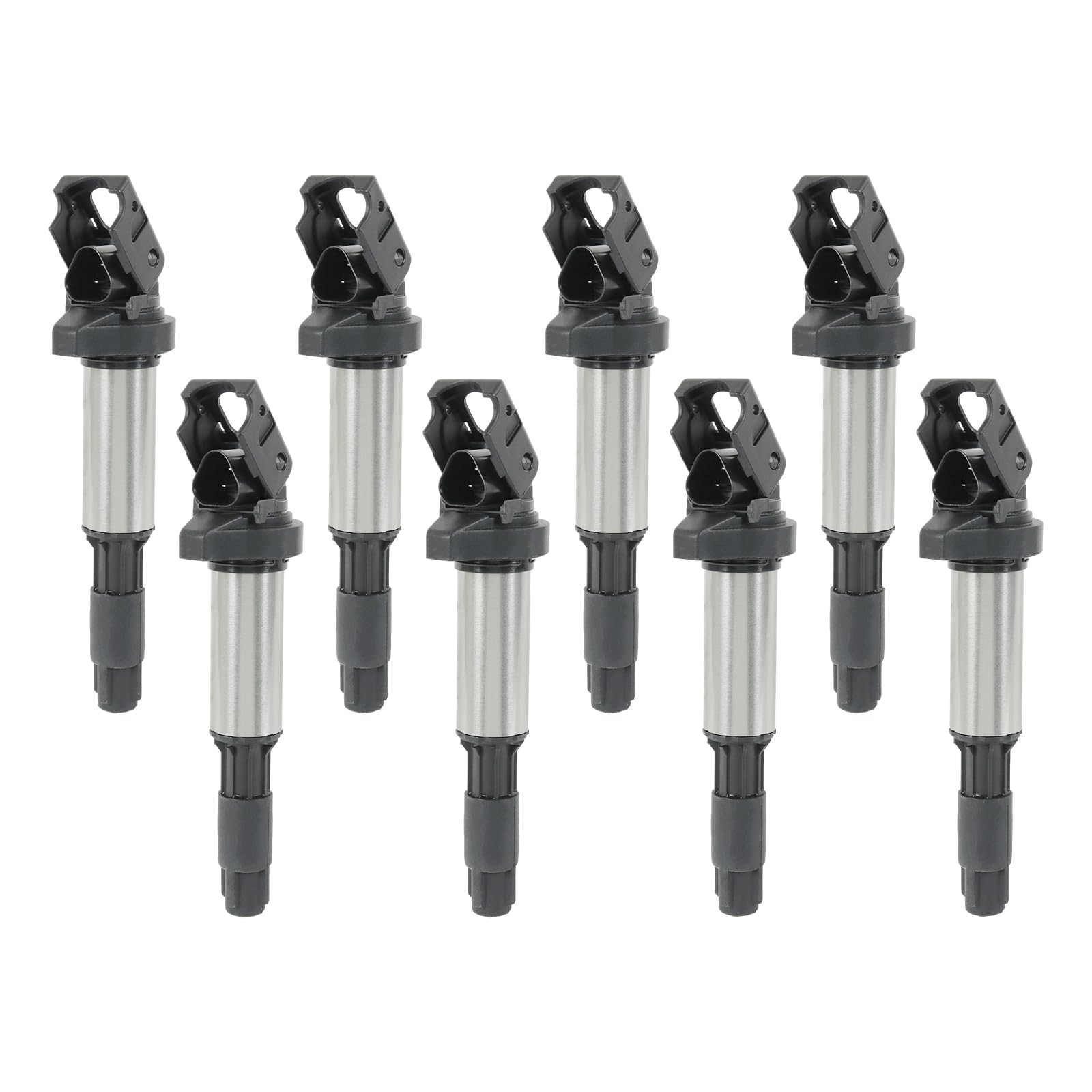 8 Pack UF522 Ignition Coil Pack for 2002-2010 BMW 4.4, 4.8 V8 X5 650i UF44 UF515