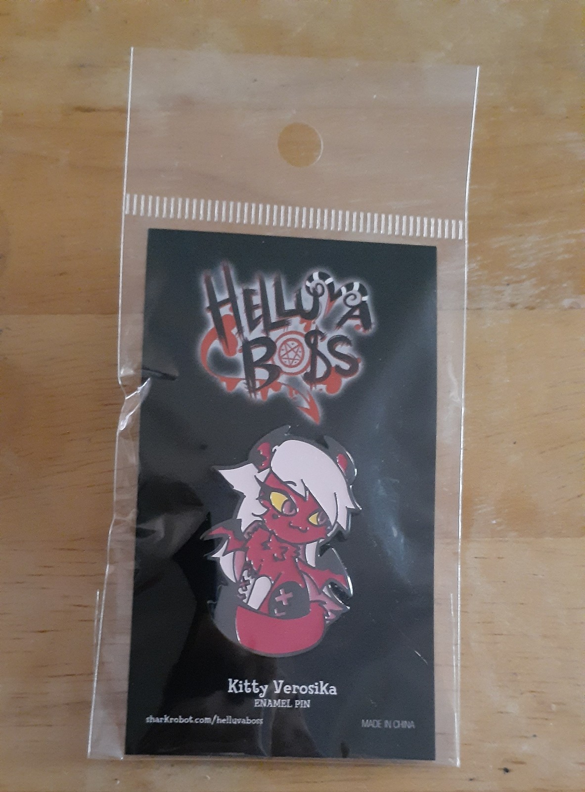 Helluva Boss Kitty Cat Verosika Enamel Pin