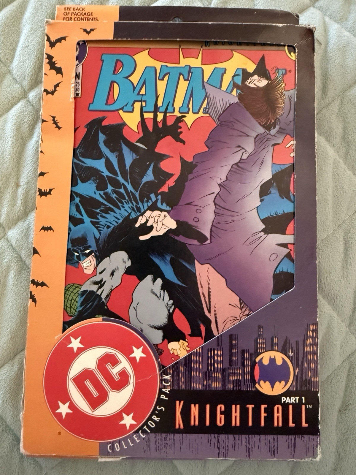 Vintage 1993 DC Comics Batman Knightfall Part 1 Collector Pack Box Set 11 Comics Vintage 1993 DC Comics Batman Knightfall Part 1 Collector Pack Box Set 11 Comics