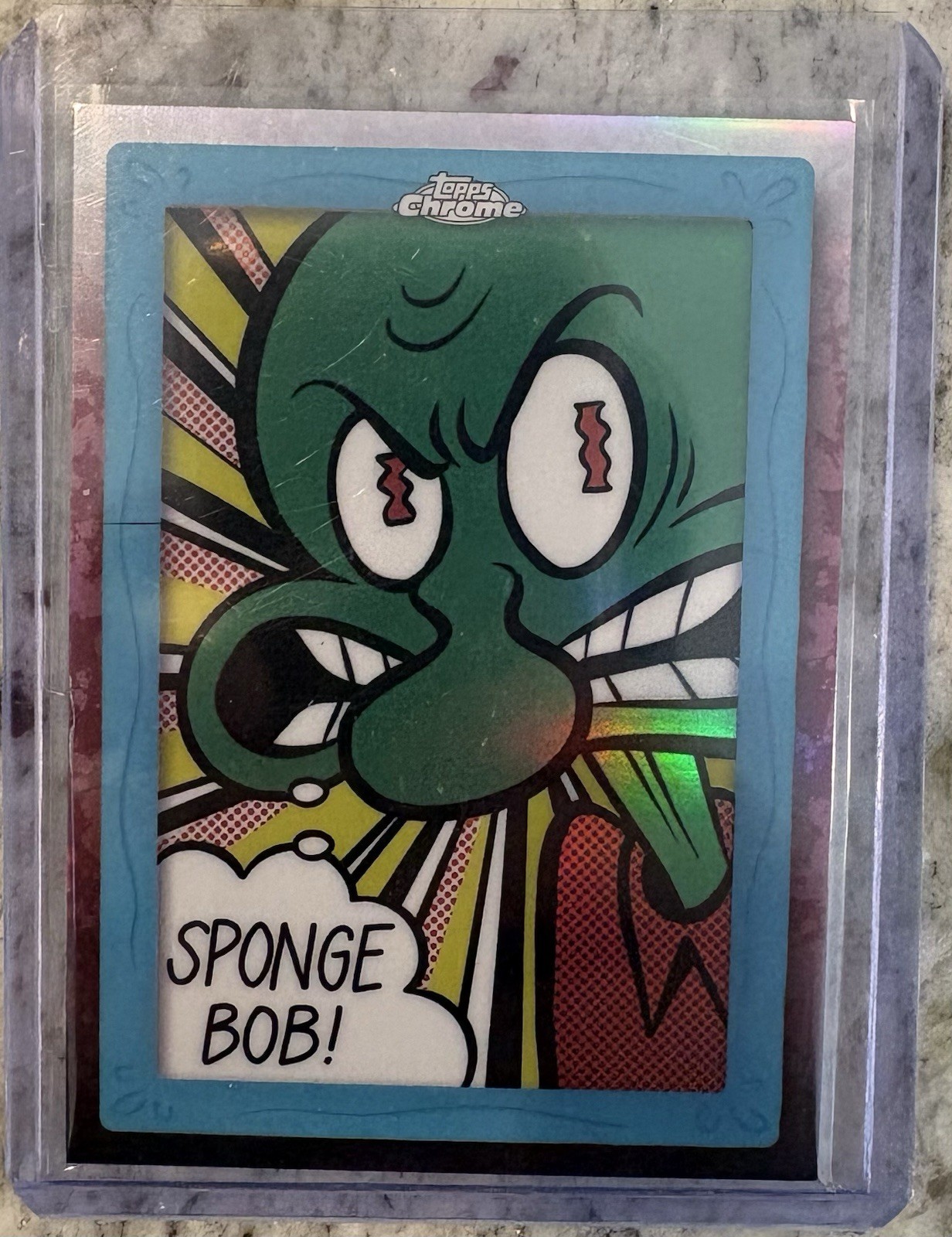 2025 Topps Chrome SpongeBob Squarepants Gyula Nemeth Squidwards Gallery #SG-8