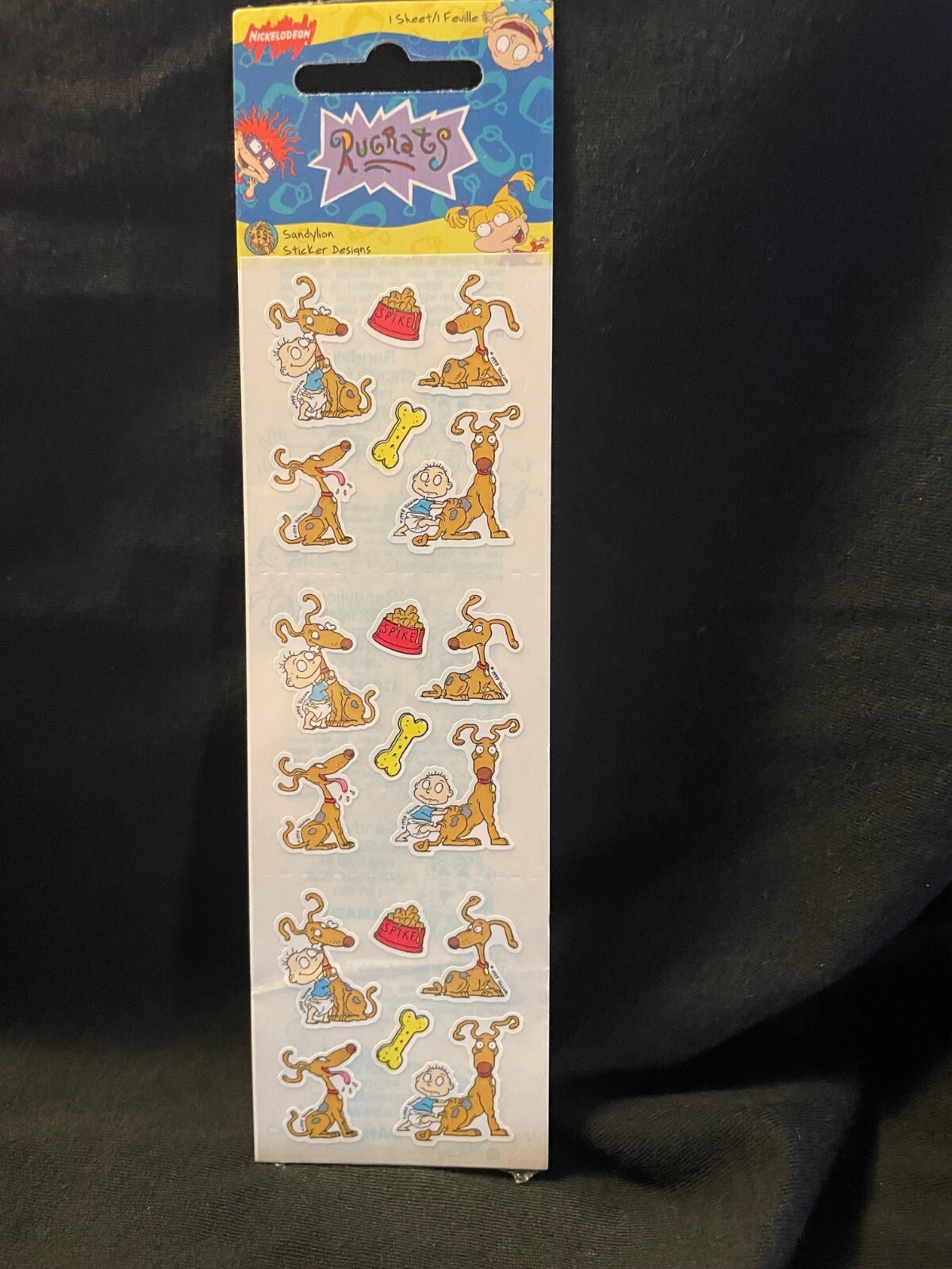 1998 Sandylion Nickelodeon Rugrats Stickers:  Choice of 5 stickers. Sealed New