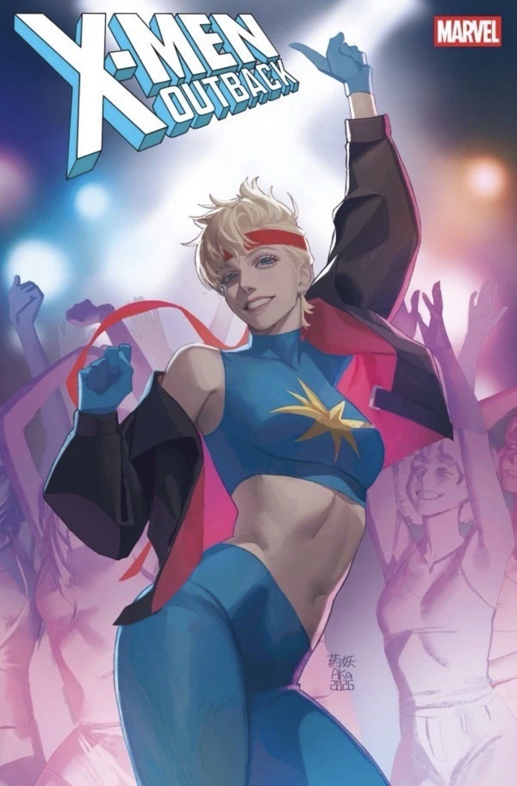 🔥❌ X-MEN OUTBACK #1 AKA 1:25 Ratio Variant Captain Marvel