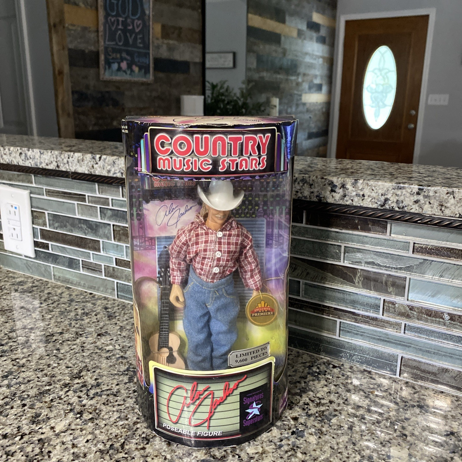 Alan Jackson Country Music Stars Poseable Action Figure 1998 -  1 of 9600