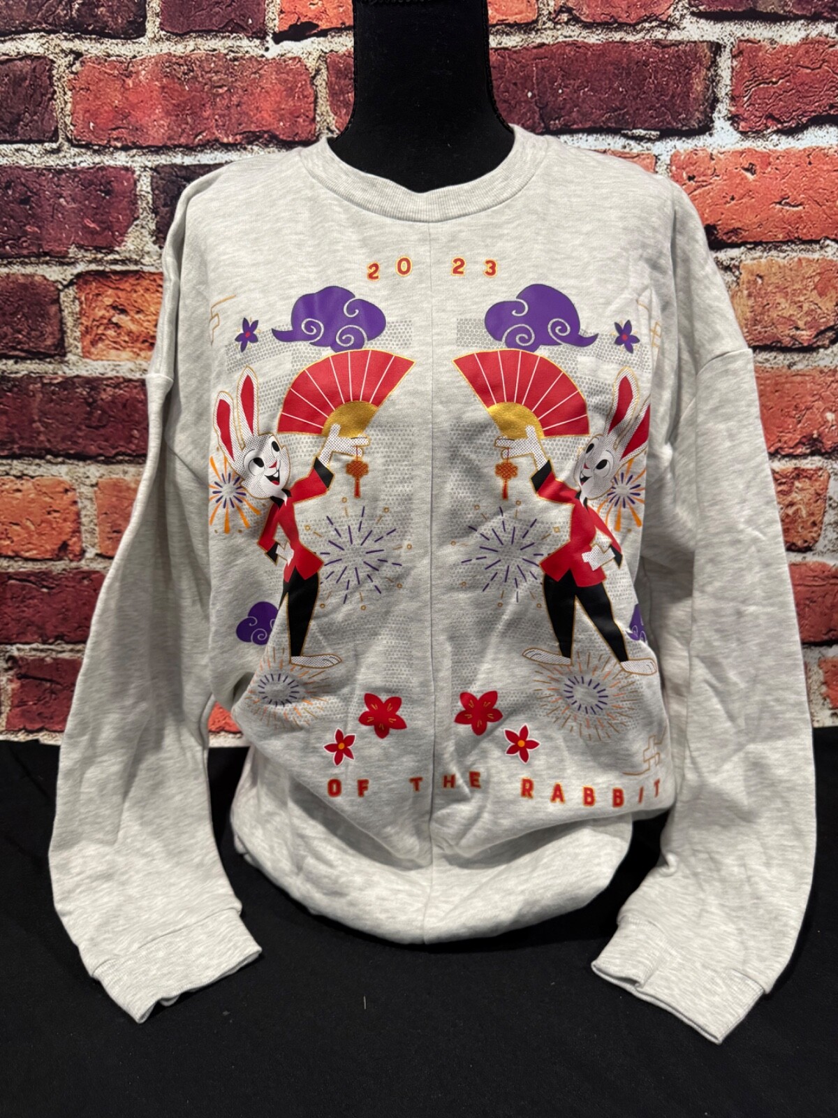 Disney 2023 Year Of The Rabbit Celebration Judy Hopp Zootopia Sweatshirt Size L