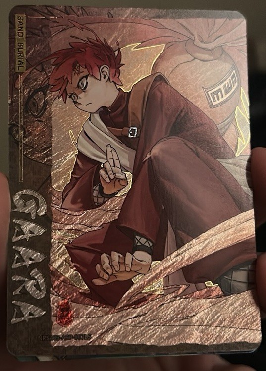 Naruto Kayou Series 3 Gaara NRSA03-ASP-007L5 ENGLISH Serialized 15/99
