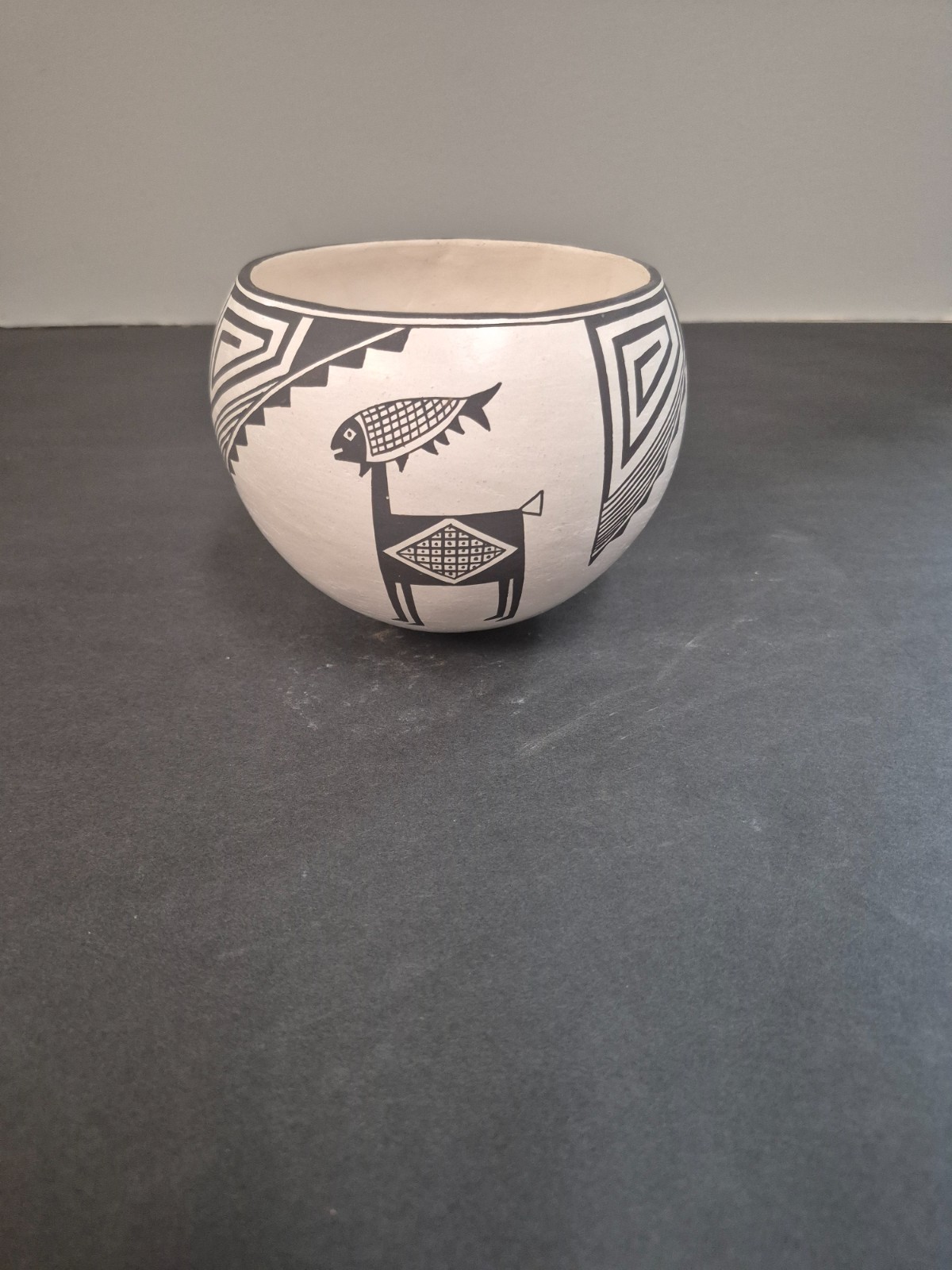Acoma Pottery Bowl by Emma Lewis