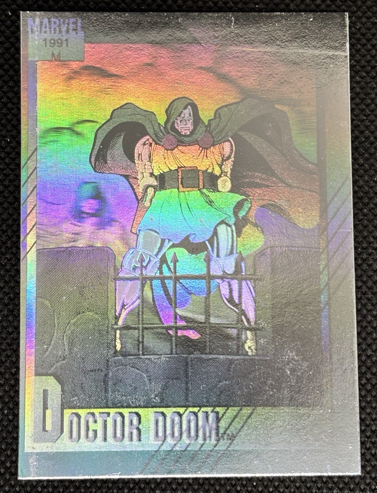 Doctor Doom Hologram SP 1991 Marvel Universe #H-4 Dr Doom