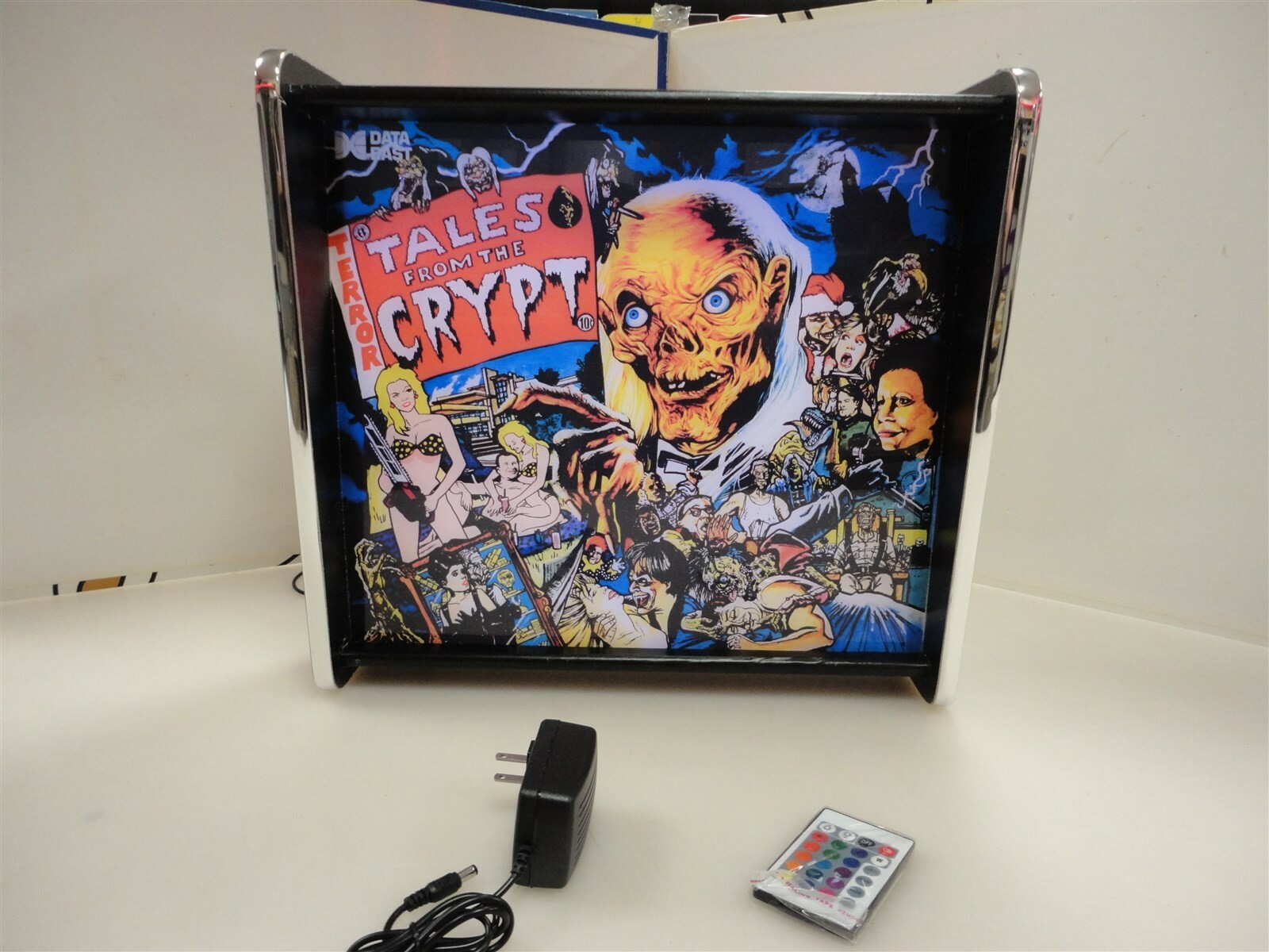 Tales from the Crypt Data East Pinball LED Backglass Display light box