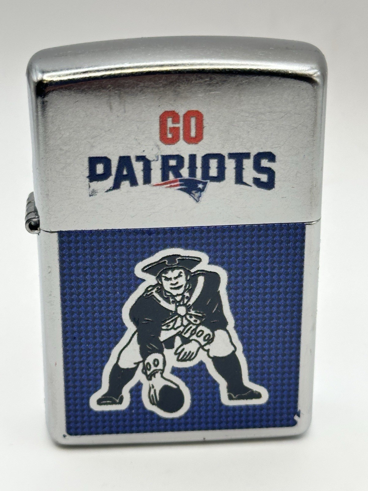 NFL New England Go Patriots Superbowl Champions 2018 Bradford Zippo Lighter New