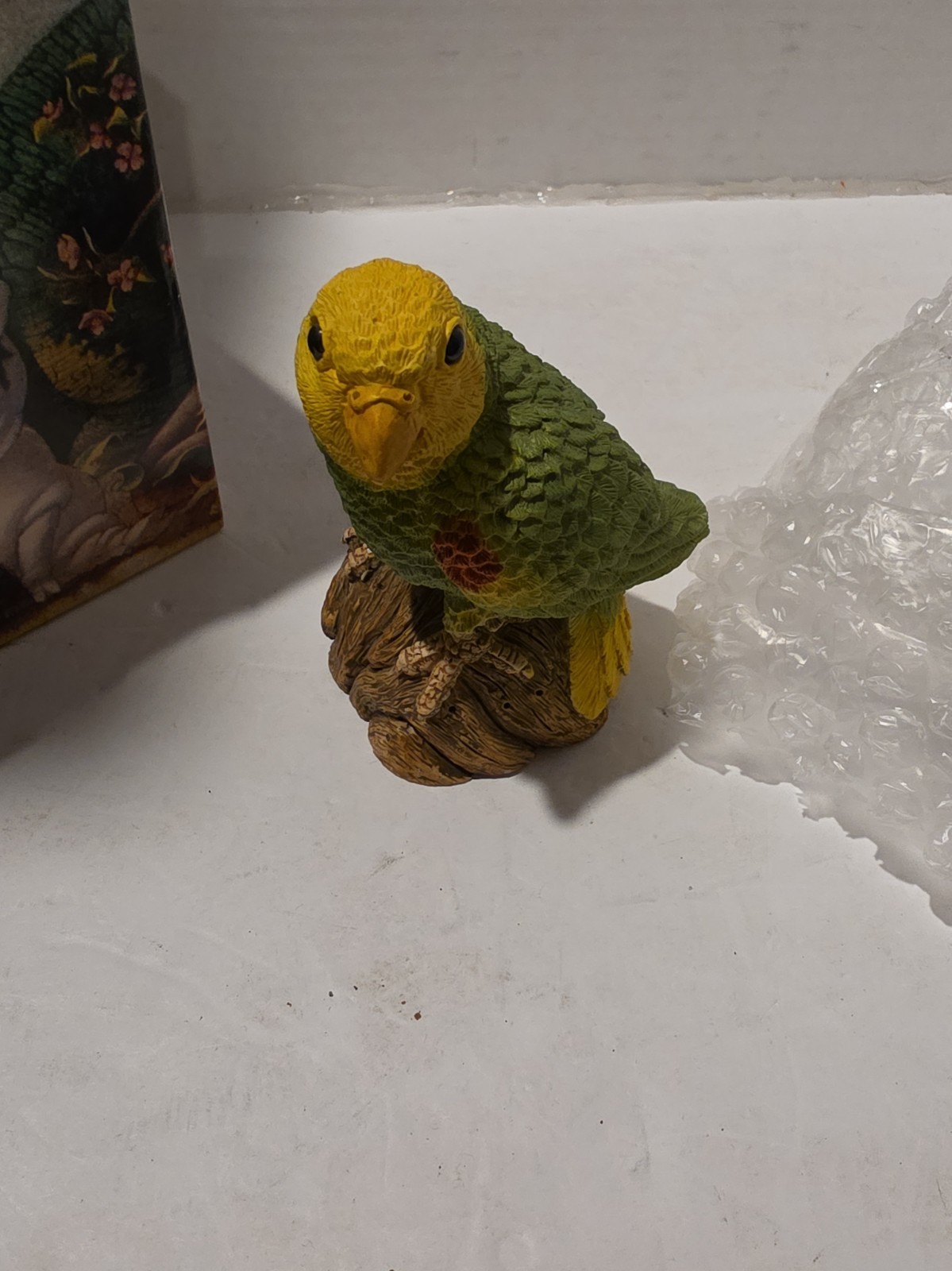 Vintage Stone Critters Parrot SC-483 With Box