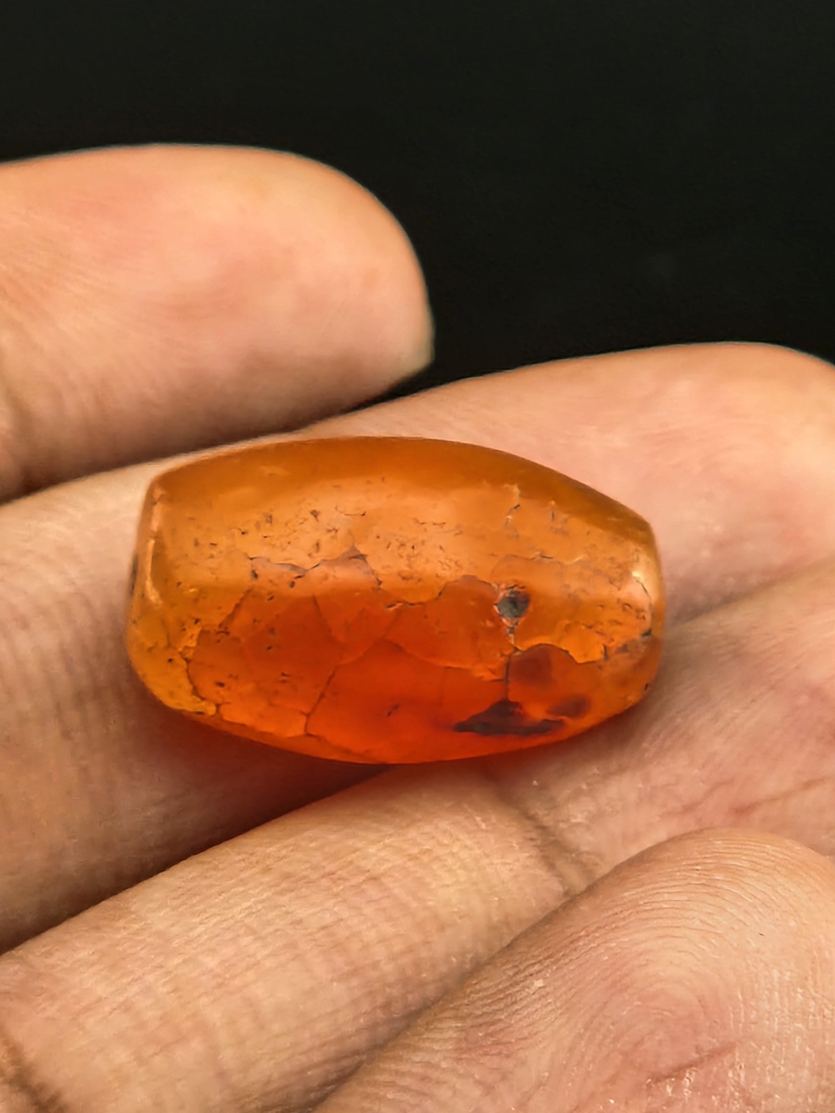 Ancient Tibetan Himalayan Agate Stone Dzi Bead Ancient Tibetan Himalayan Agate Stone Dzi Bead