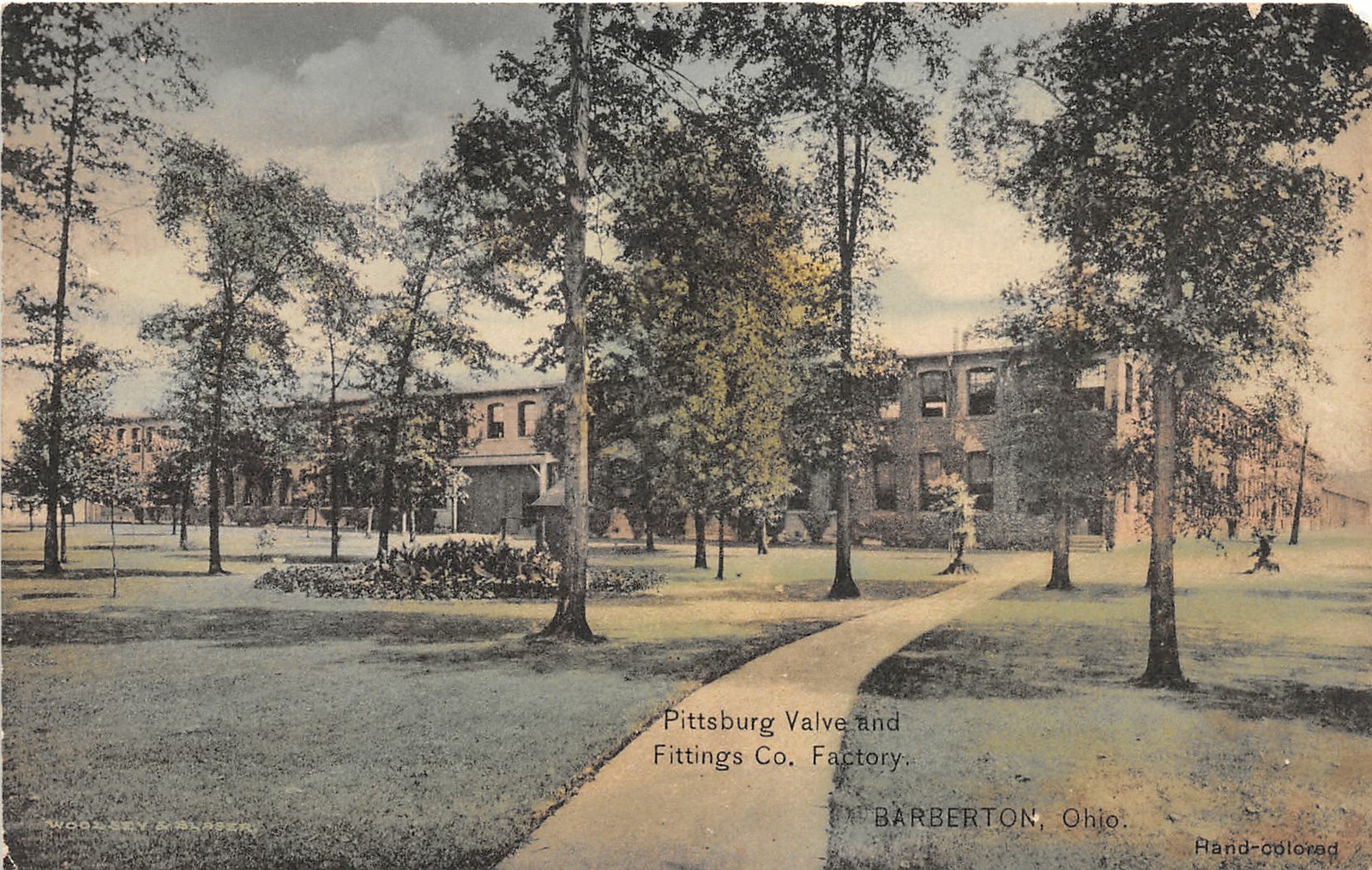 F87/ Barberton Summit Ohio Postcard c1910 Pittsburg Valve Factory 20
