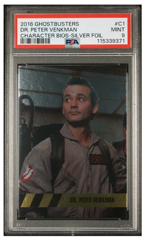Bill Murray / Dr. Venkman Ghostbusters Cryptozoic SILVER Foil
