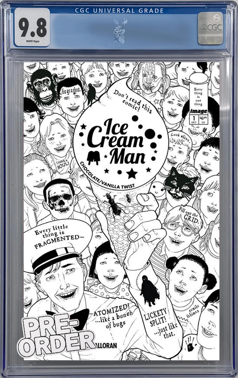 Ice Cream Man #1: Chocolate/Vanilla Twist Edition Cover A (Martin Morazzo) | CGC