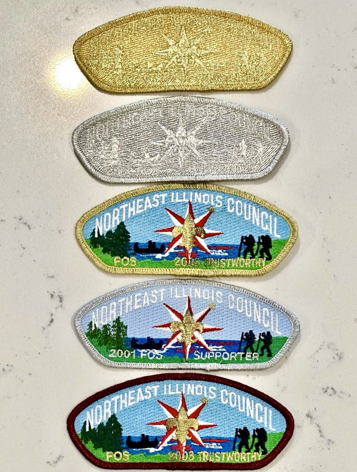 Northeast Illinois Council (NEIC) Friends of Scouting CSPs from 25 Years Ago