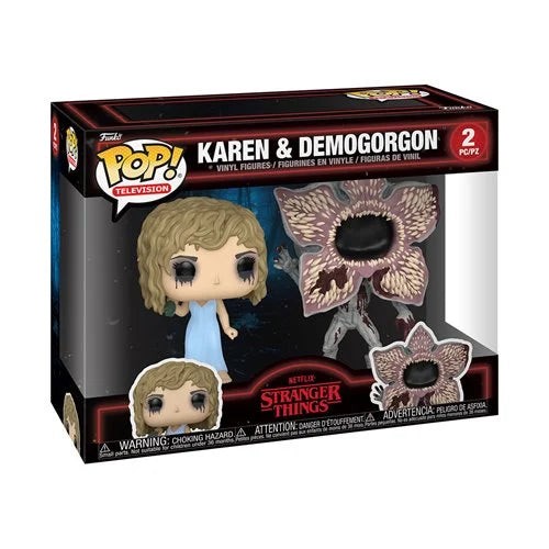 Stranger Things Karen & Demogorgon Funko Pop Vinyl Figure 2-Pack