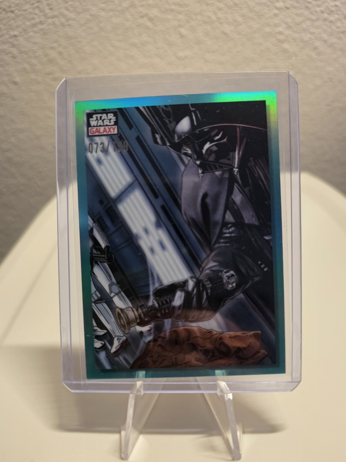Remanants of Kenobi - 2023 Topps Chrome Star Wars Galaxy #47 Aqua Refractor /199