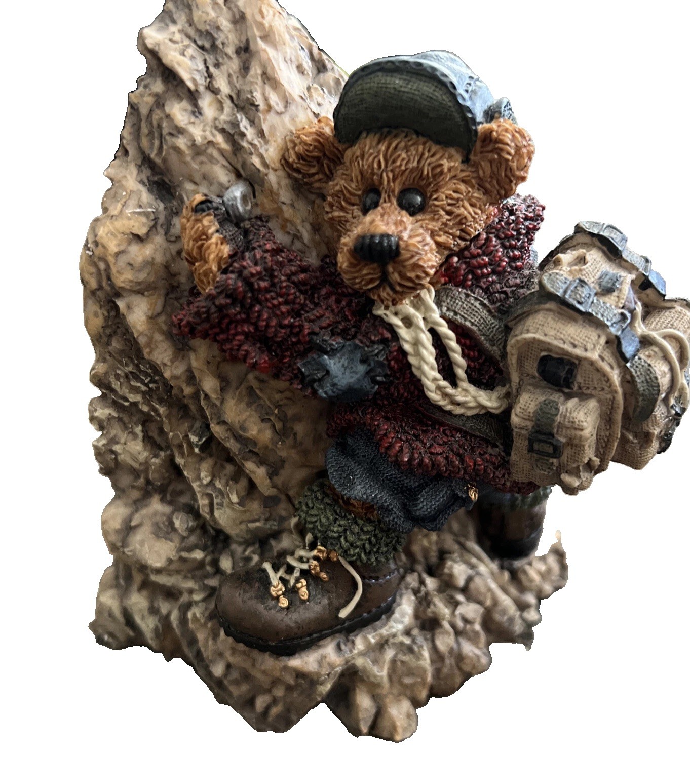 Boyds Bearstones Sir Edmund Persistence #2279 Retired 1996 Bear Figurine