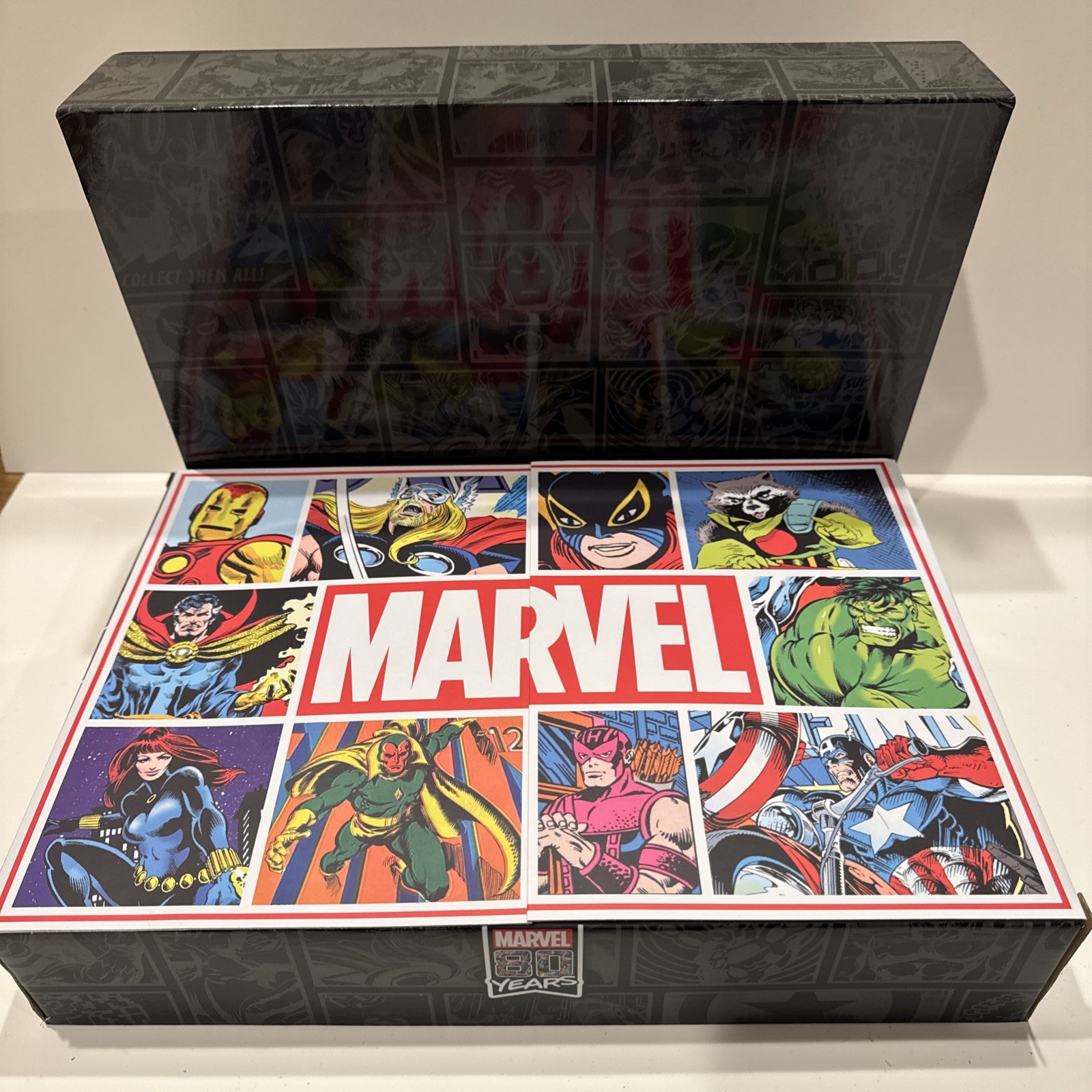 Marvel Funko Pop Calendar 80th Anniversary Edition Avengers open 24 Pops sealed 