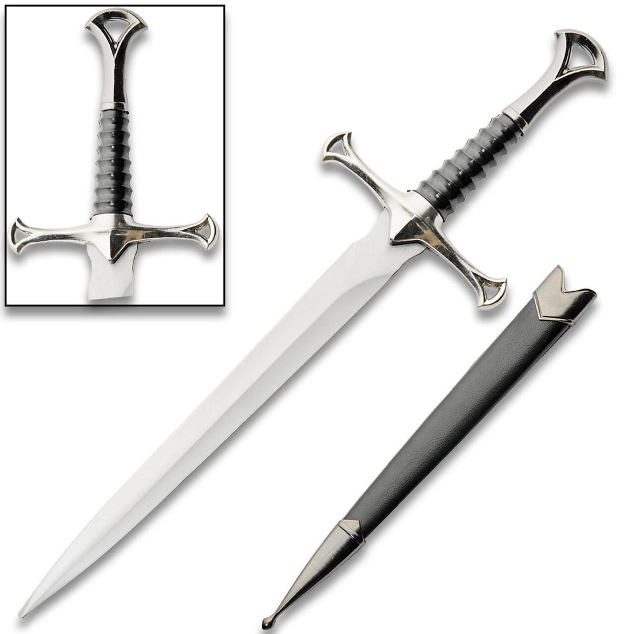 The King Dagger With Scabbard The King Dagger With Scabbard
