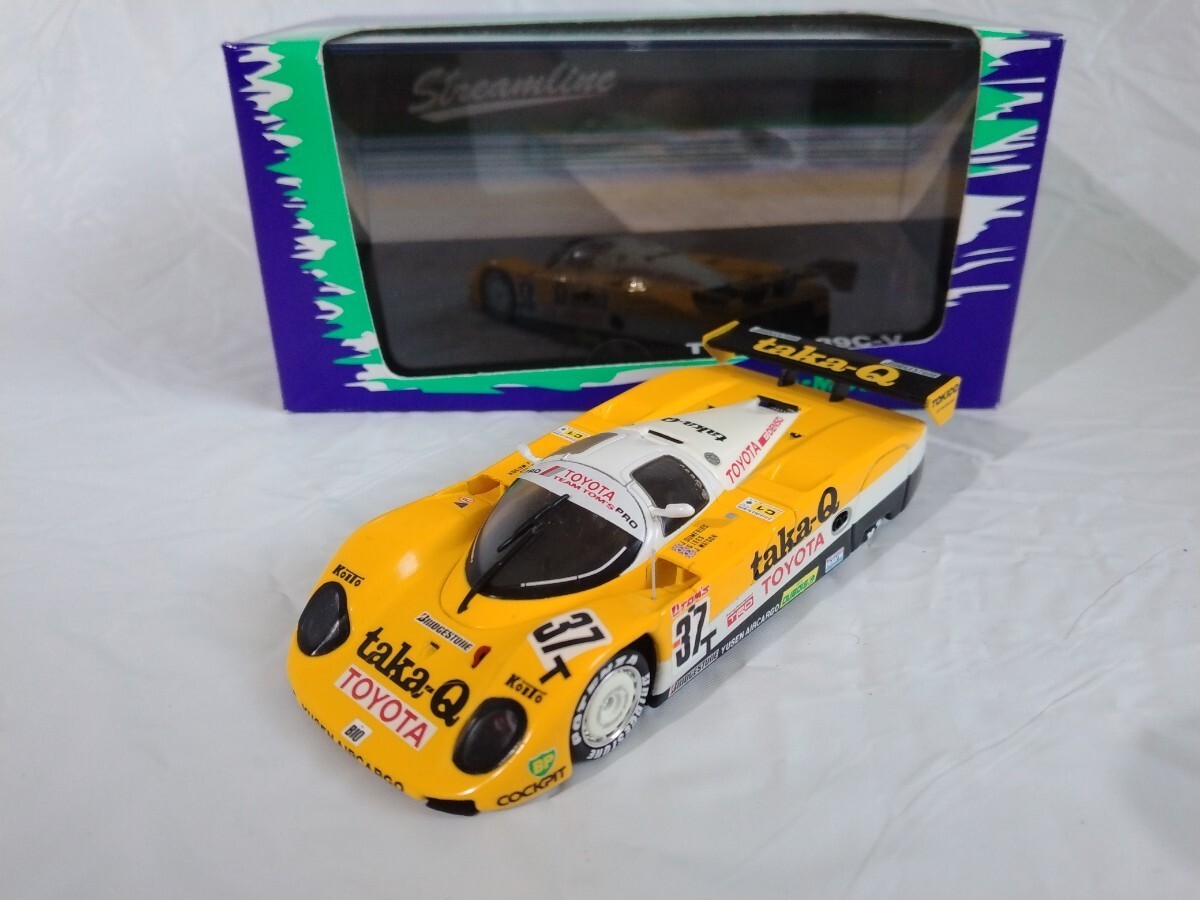 1/43 Q-MODEL TOYOTA 89C-V taka-Q 1989 Le Mans #37 Toyota