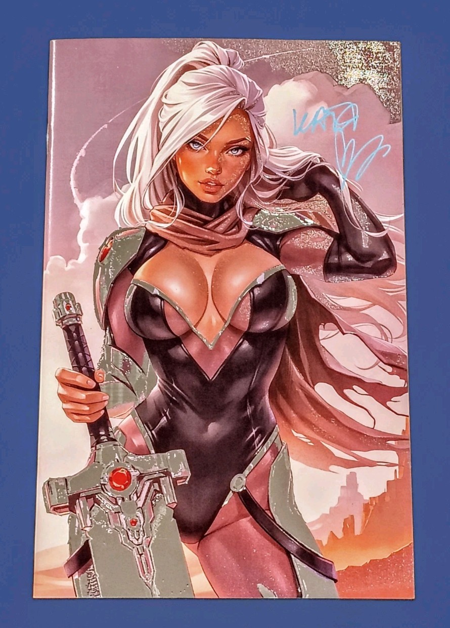 Sweet Death #1 Katya Sinyukhina Virgin Embossed Spot Foil LE 100 Signed + COA
