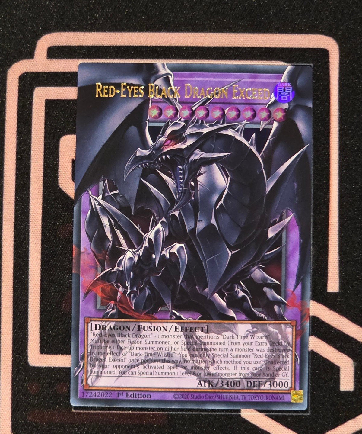 BETB-EN036 Red-Eyes Black Dragon Exceed Ultra Rare Extended Art Overframe YuGiOh