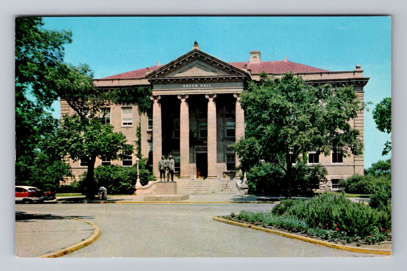 Lawrence KS-Kansas, Green Hall of Law, Postal Standard Vintage Postcard Lawrence KS-Kansas, Green Hall of Law, Postal Standard Vintage Postcard