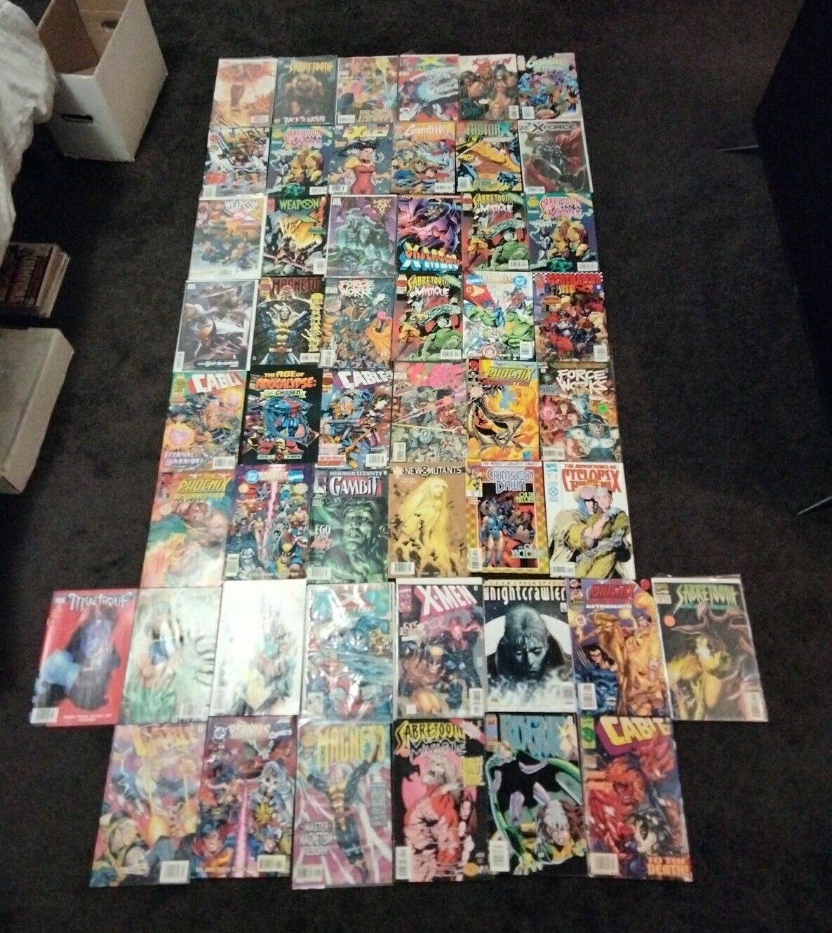 Lot Of 48 Assorted Comics