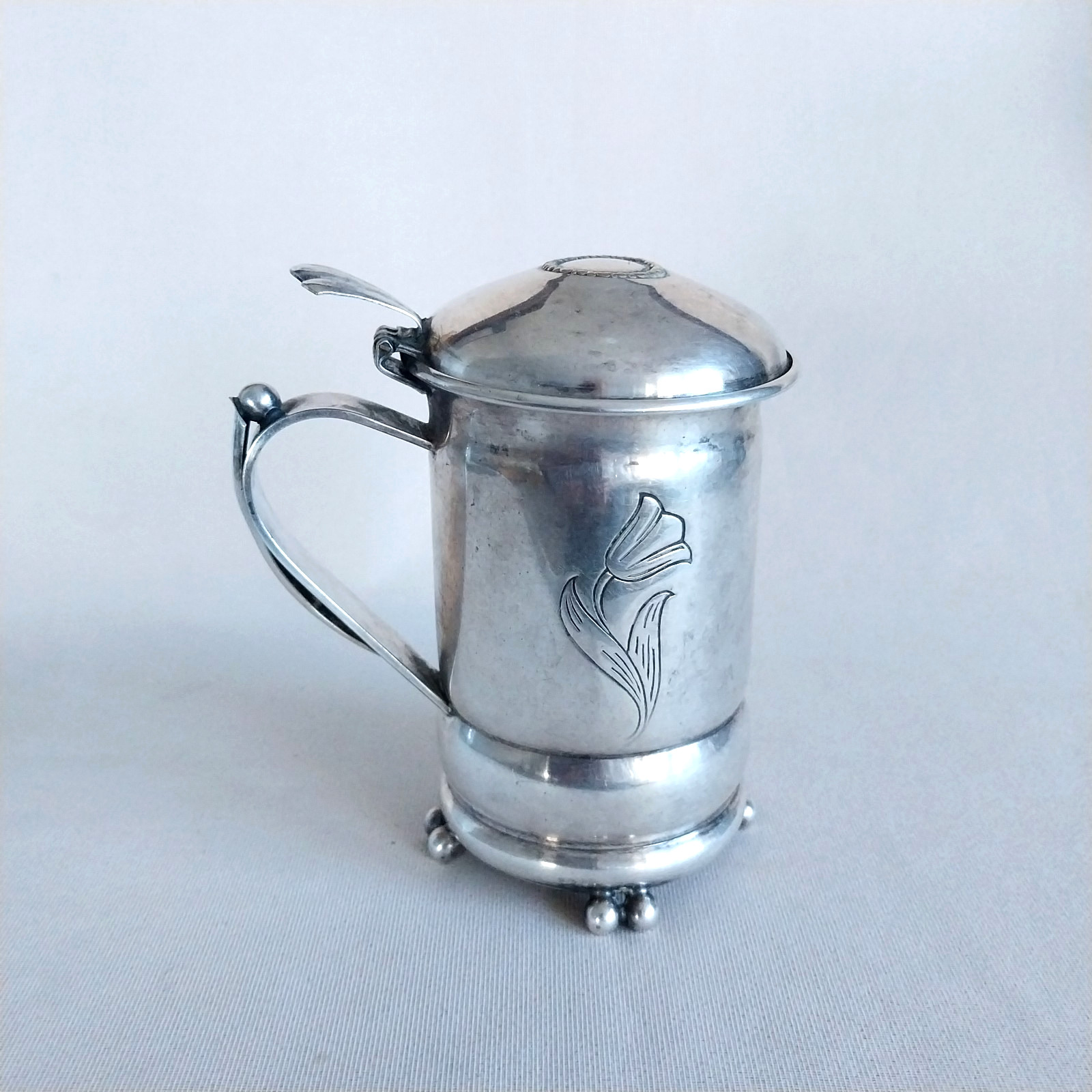 Antique Continental  19th Century  Small Tankard