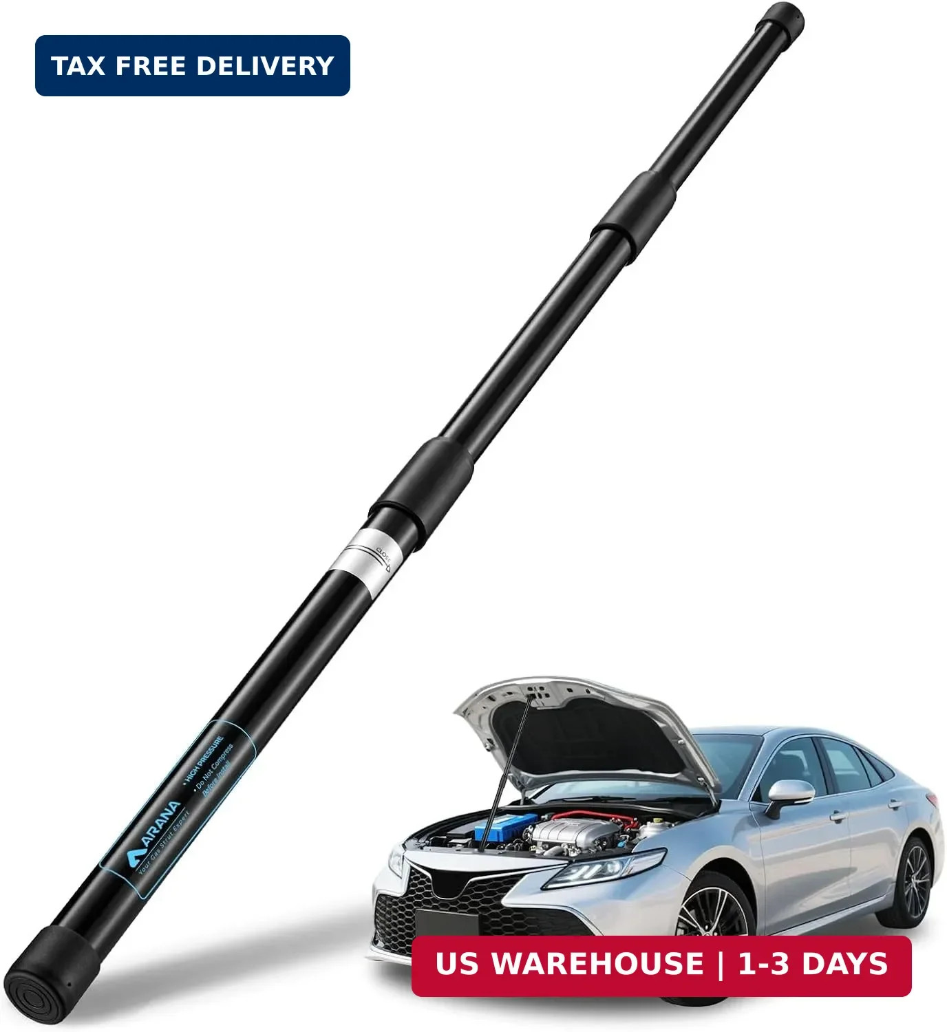 ARANA Universal Telescoping Hood Prop Rod