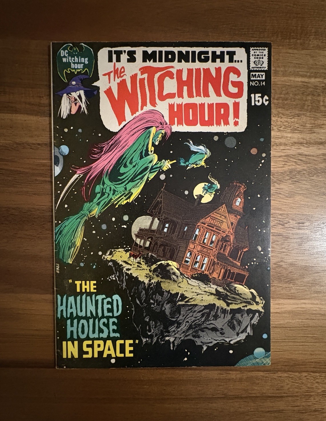 The Witching Hour #14 (1971) – Neal Adams Cover – Space Witch Classic - FN-