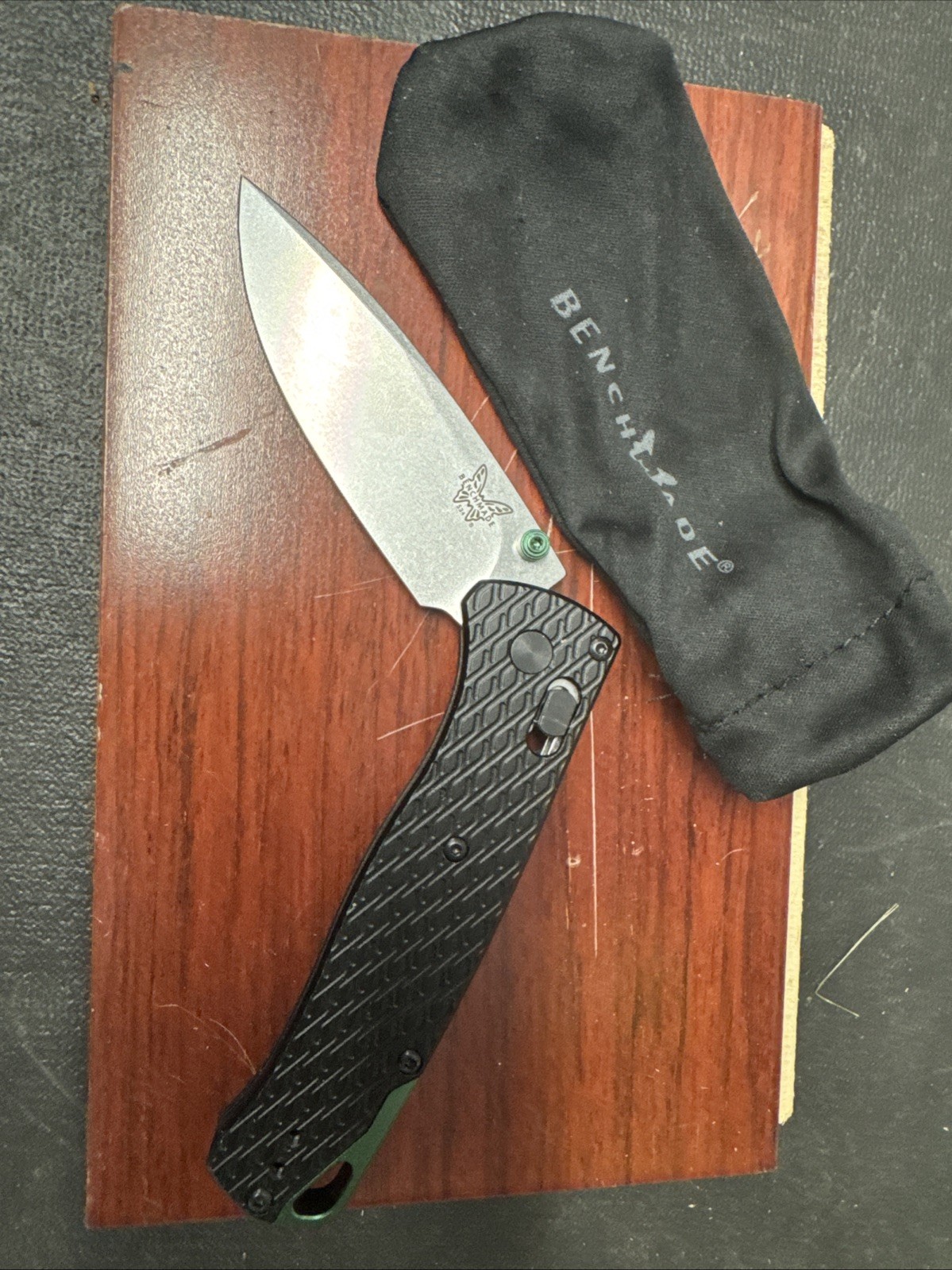 Benchmade 534BK Bugout Vapyr MagnaCut Blade Black Aluminum Handle Folding Knife