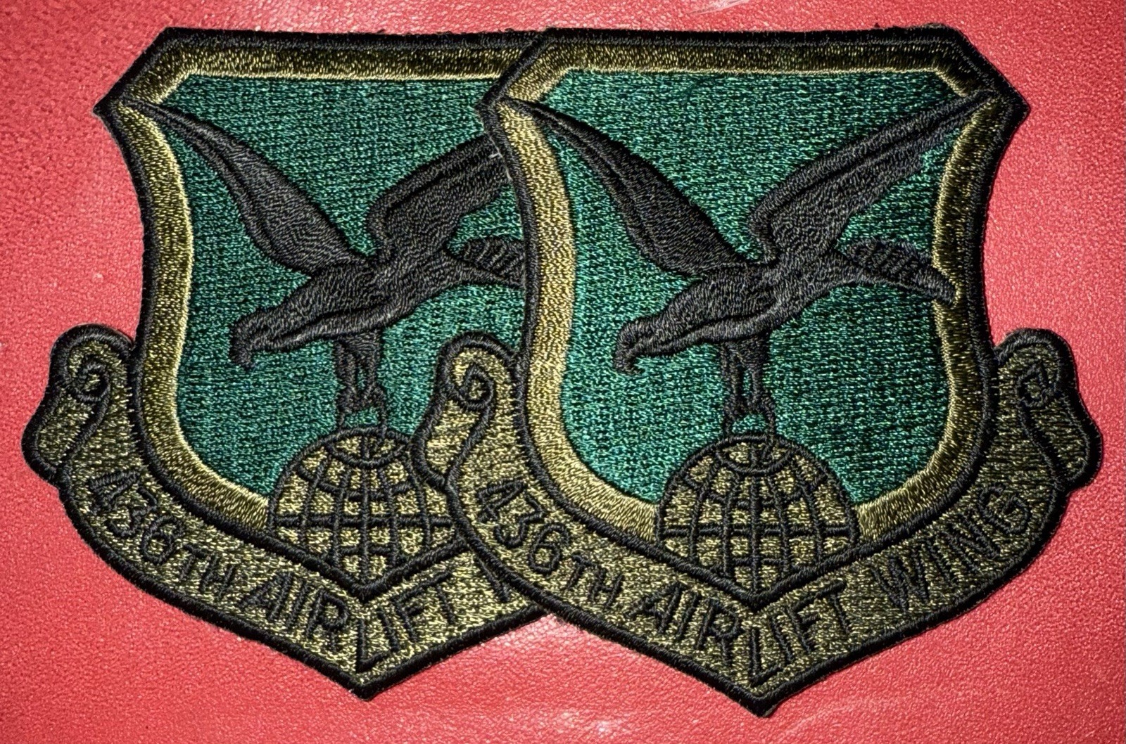 1980s - GWOT Era USAF 436th Airlift Wing Subdued Patch (AM)