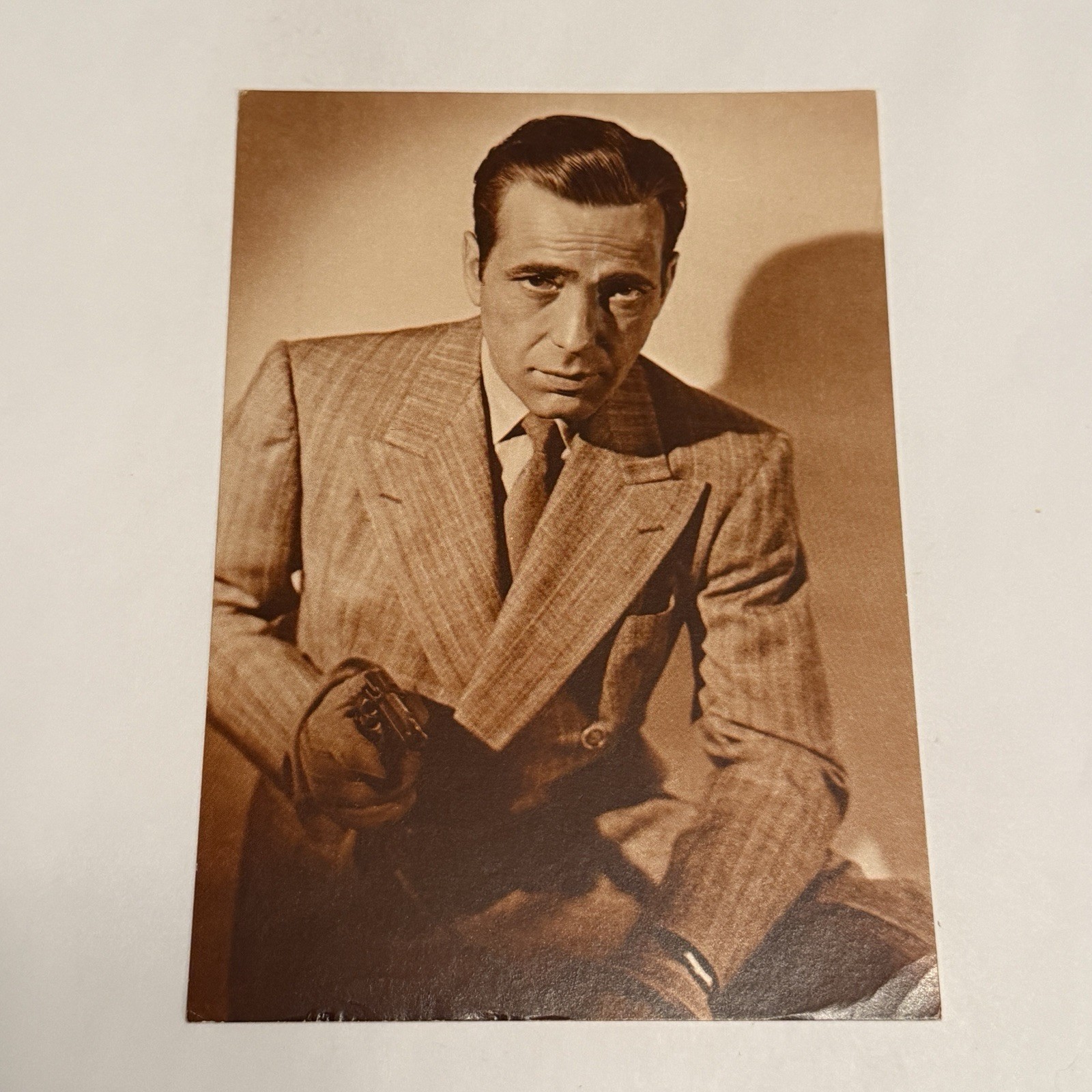 HUMPHREY BOGART LUDLOW SALES POSTCARD FOTOCARD VTG HUMPHREY BOGART LUDLOW SALES POSTCARD FOTOCARD VTG